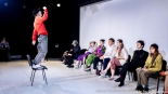 Spektakl dyplomowy "Drama Club" w Akademii Teatralnej - próba medialna, fot. Sylwia Krassowska