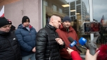 Protest rolników w Białymstoku. fot. Barbara Sokolińska