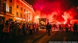 Mistrzowska feta kibiców Jagiellonii Białystok, fot. Sylwia Krassowska