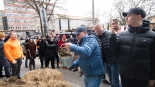 Protest rolników w Białymstoku. fot. Barbara Sokolińska