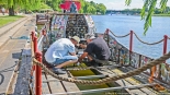 Pływanie na Byle Czym 2023 - przygotowania, fot. Sylwia Krassowska