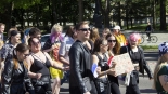 Parada studentów na otwarcie Juwenaliów w Białymstoku, fot. Barbara Sokolińska