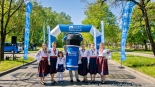 Radiowa strefa kibica na trasie 10. PKO Białystok Półmaratonu, fot. Sylwia Krassowska