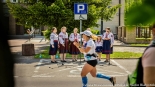 Radiowa strefa kibica na trasie 10. PKO Białystok Półmaratonu, fot. Sylwia Krassowska