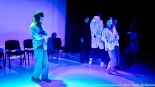 Spektakl dyplomowy "Drama Club" w Akademii Teatralnej - próba medialna, fot. Sylwia Krassowska