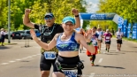 Radiowa strefa kibica na trasie 10. PKO Białystok Półmaratonu, fot. Sylwia Krassowska