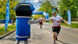 Radiowa strefa kibica na trasie 10. PKO Białystok Półmaratonu, fot. Sylwia Krassowska