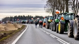 Protest rolników w Suchowoli, fot. Sylwia Krassowska