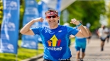 Radiowa strefa kibica na trasie 10. PKO Białystok Półmaratonu, fot. Sylwia Krassowska