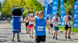 Radiowa strefa kibica na trasie 10. PKO Białystok Półmaratonu, fot. Sylwia Krassowska