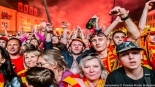 Mistrzowska feta kibiców Jagiellonii Białystok, fot. Sylwia Krassowska
