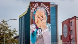 Mural "Wyślij pocztówkę dla babci i dziadka", fot. Sylwia Krassowska