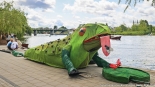 Pływanie na Byle Czym 2023 - przygotowania, fot. Sylwia Krassowska