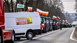 Protest rolników w Suchowoli, fot. Sylwia Krassowska