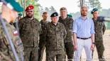 Pokaz wyszkolenia żołnierzy batalionu rozpoznawczego 1. Dywizji Piechoty Legionów, fot. Sylwia Krassowska