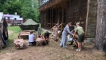 Harcerski obóz w hufcu w Suchej Rzeczce, 23.07.2024, fot. Karol Prymaka