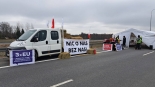 Protest rolników w Szypliszkach, fot. Iza Kosakowska