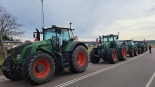 Protest rolników w Knyszynie, fot. Wojciech Szubzda