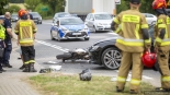 Wypadek w Piątnicy, 12.07.2023, fot. Paweł Wądołowski