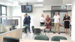 W Inspektoracie ZUS w Zambrowie otwarto nową Salę Obsługi Klienta, 2.09.2024, fot. Adam Dąbrowski