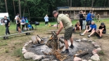 Harcerski obóz w hufcu w Suchej Rzeczce, 23.07.2024, fot. Karol Prymaka