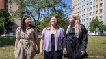 Projektantki Rekreacyjnej Strefy Studenta na Politechnice Białostockiej, fot. Iryna Mikhno/PB