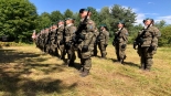 Uroczystości upamiętniające 80. rocznicę śmierci podporucznika Juliana Wierzbickiego ps. "Roman” oraz żołnierzy AK, 11.08.2024, fot. Karol Prymaka