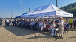 Aleja Olimpijczyków w Szelmencie - kolejni sportowcy zostali uhonorowani, 6.09.2024, fot. Iza Kosakowska