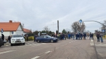 Protest rolników w Knyszynie, fot. Wojciech Szubzda