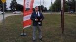 Akcja pracowników PKP i Straży Ochrony Kolei, fot. Karol Prymaka