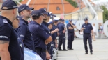 W Białymstoku służby mundurowe uczciły pamięć żołnierza, który zmarł po ataku na granicy, fot. Marcin Gliński