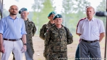 Pokaz wyszkolenia żołnierzy batalionu rozpoznawczego 1. Dywizji Piechoty Legionów, fot. Sylwia Krassowska