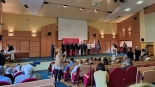 W Białymstoku najbardziej zasłużeni krwiodawcy otrzymali specjalne odznaki ministra zdrowia i wyróżnienia, fot. Marcin Mazewski