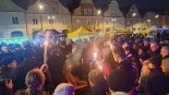 Wigilia miejska na Starym Rynku w Łomży, fot. Adam Dąbrowski