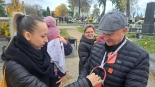 Kwesta na zabytkowym cmentarzu w Łomży, fot. Adam Dąbrowski