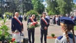 Złożenie kwiatów przed Pomnikiem Sybiraka, fot. Adam Dąbrowski