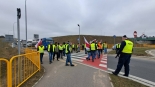 Protest rolników w Szypliszkach, fot. Iza Kosakowska