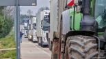 Protest rolników w gminie Nowogród, fot. Paweł Wądołowski