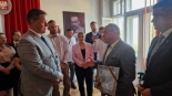 Poseł Konfederacji Michał Połuboczek otworzył biuro poselskie w Suwałkach, fot. Areta Topornicka