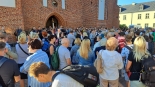 Po raz 40. z Łomży wyruszyła piesza pielgrzymka do Częstochowy, 1.08.2024, fot. Adam Dąbrowski
