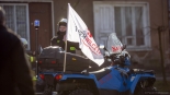 Bieg "Tropem Wilczym" w Goniądzu - ku pamięci Żołnierzy Wyklętych, fot. Paweł Wądołowski