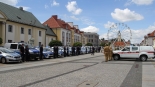 W Białymstoku służby mundurowe uczciły pamięć żołnierza, który zmarł po ataku na granicy, fot. Marcin Gliński