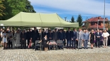 Uroczystości z okazji 85. rocznicy wybuchu II wojny światowej w Suwałkach, 1.09.2024, fot. Iza Kosakowska