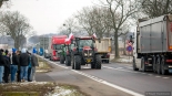 Protest rolników w Marianowie, fot. Paweł Wądołowski