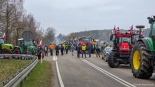 Protest rolników w Wiźnie, fot. Paweł Wądołowski
