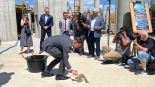 Uroczystość wmurowania kamienia węgielnego pod budowę budynku nauk humanistycznych UwB, 2024.06.26, fot. Gabriela Lasota