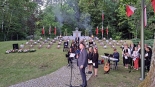 Mija kolejna rocznica bitwy pod Sokołdą - mieszkańcy i władze Supraśla uczcili pamięć poległych powstańców w Kopnej Górze, 5.07.2024, fot. Wojciech Szubzda