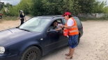 Akcja pracowników PKP i Straży Ochrony Kolei, fot. Karol Prymaka