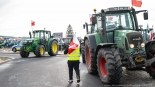 Protest rolników w Jeżewie Starym, fot. Adam Janczewski