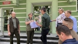 Podlascy przedsiębiorcy z branży drzewnej wzięli udział w konsultacjach dotyczących wycinki drzew, 2.08.2024, fot. Aneta Łaski